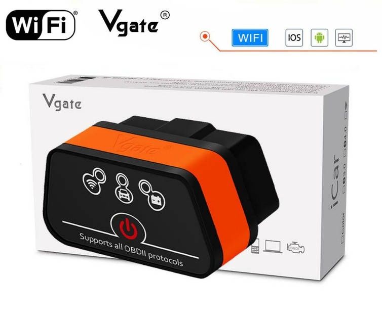 iCar 2 - фірмова версія адаптера ELM327 WI-FI від VGate,