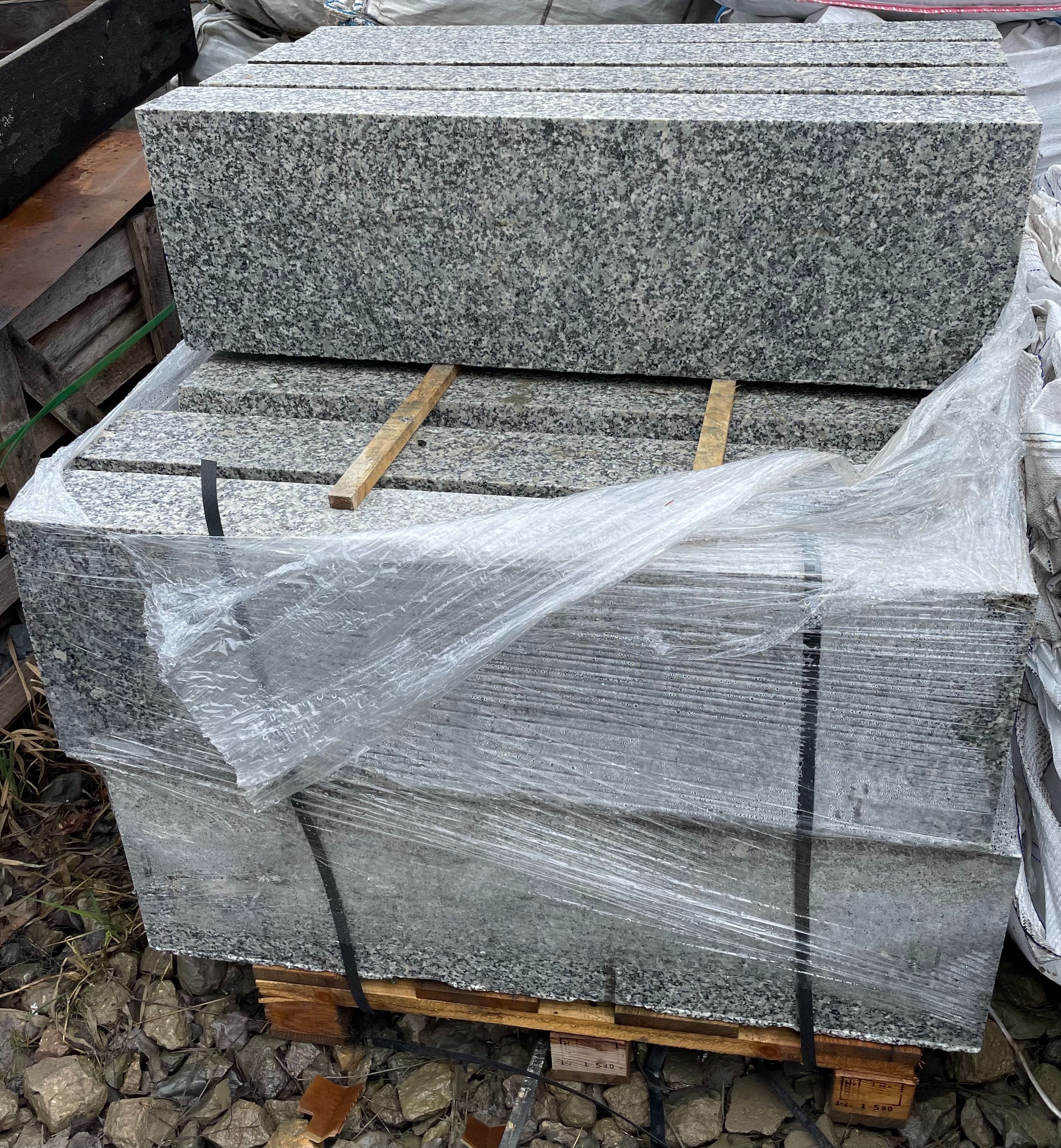 DROGOWY KRAWĘŻNIK GRANITOWY 15x30x100 Szary Granit Strzegom Warszawa