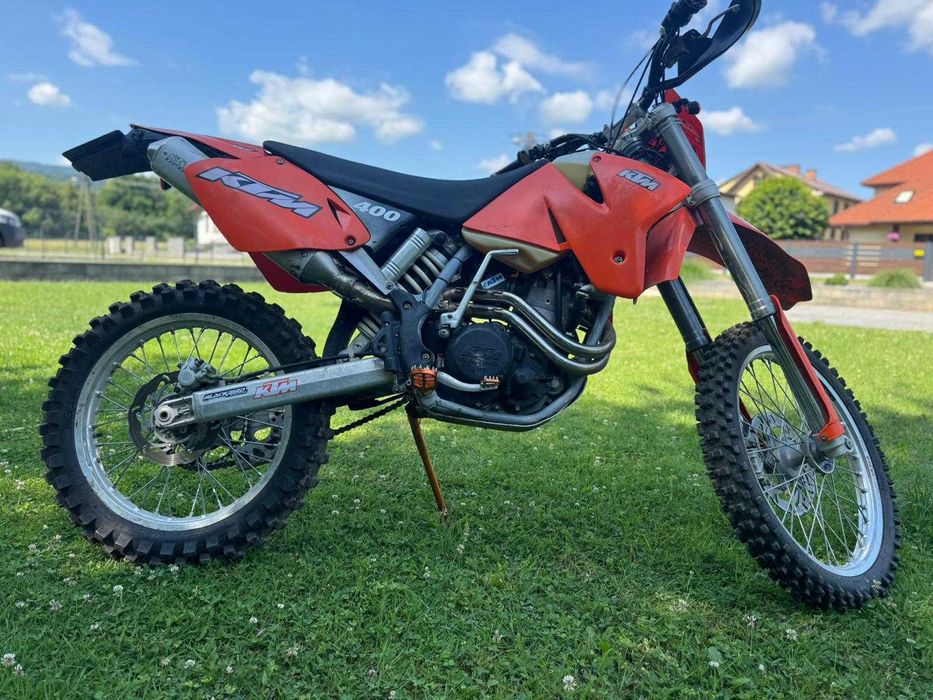 KTM EXTC 400, zarejestrowany - rozrusznik