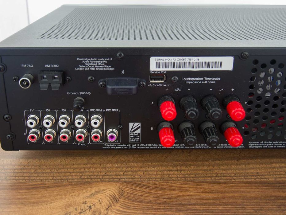 Cambridge Audio AXR85 стерео ресивер, підсилювач з Bluetooth