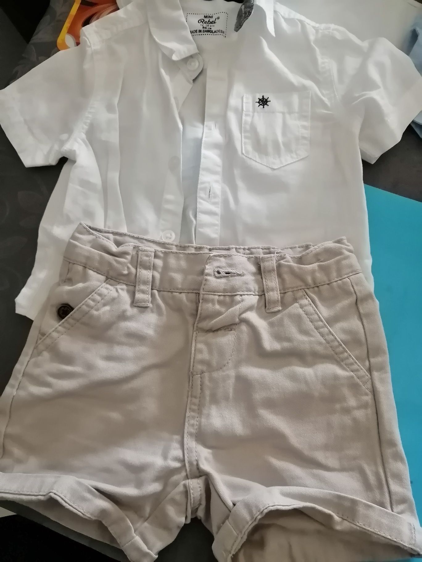 Conjunto camisa e calção