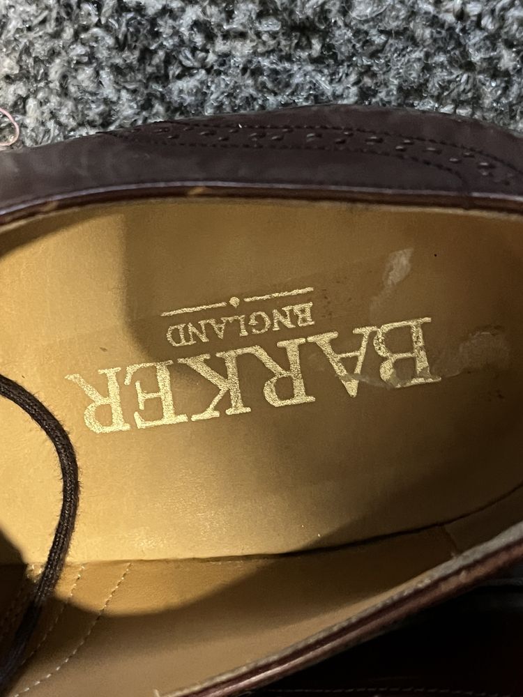 Чоловічі Туфлі Brogue від Barker England