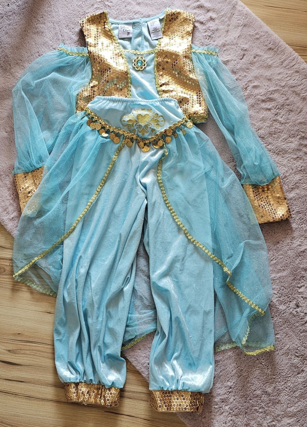 Stroj księżniczki Jasminy – roz 122- 128