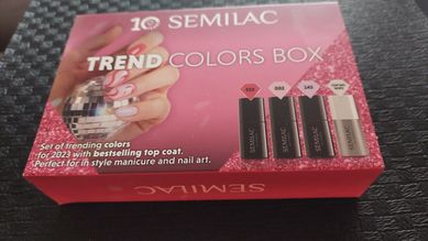 Zestaw Semilac Color Trend Box Hybryda