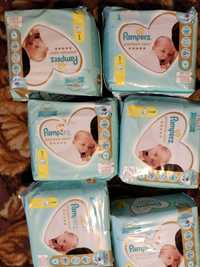 6 x Pampers premium care 1