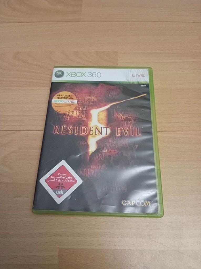 Gra resident evil 5 xbox 360