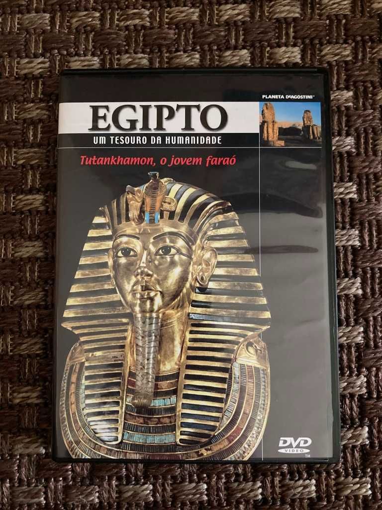 Antigo Egipto - 4 Livros capa dura / 4 DVDs / 4 fascículos / Oferta