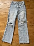 Spodnie jeansowe zara