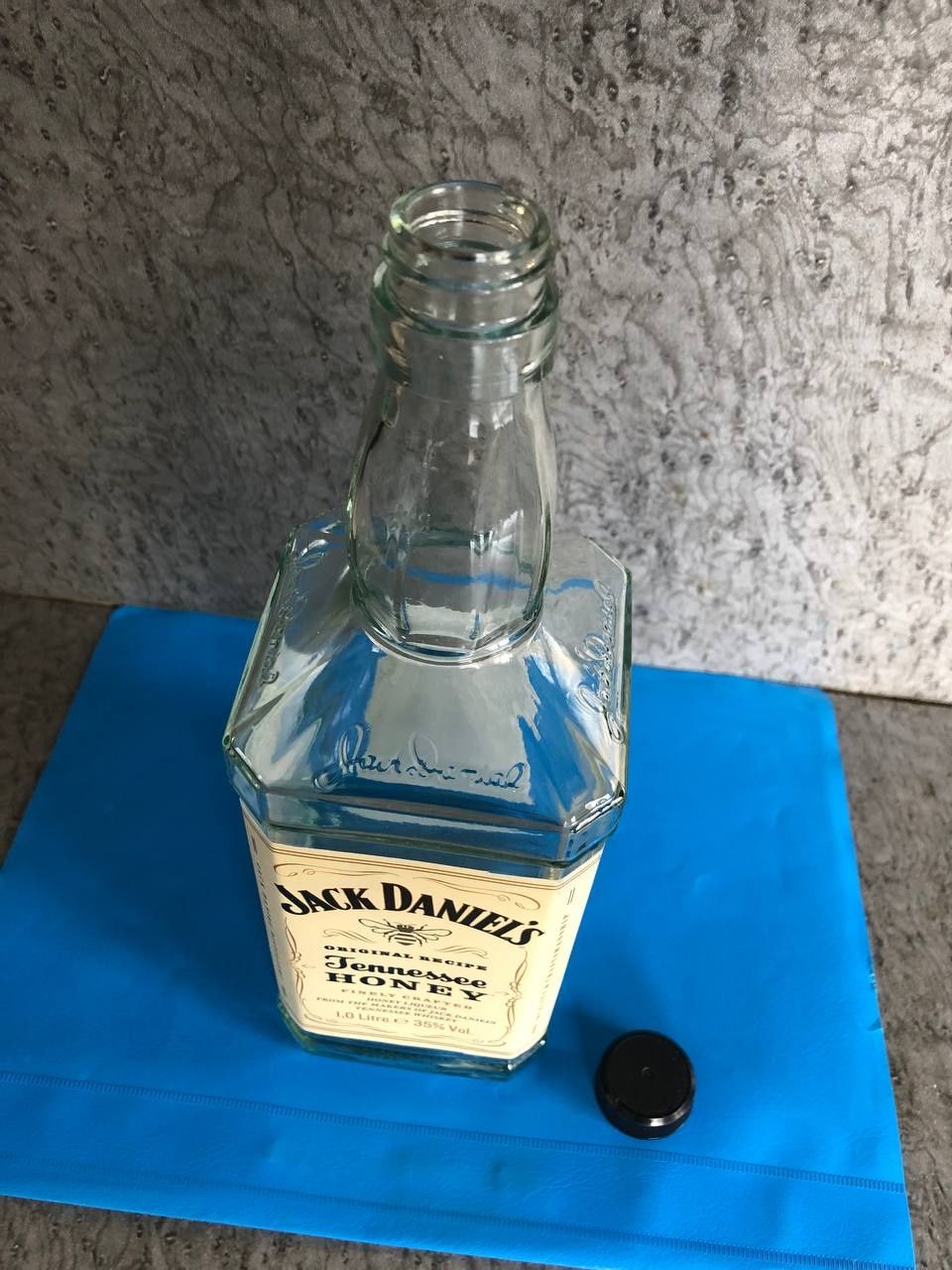 Пляшка з-під лікеру (1 л) JACK DANIEL'S