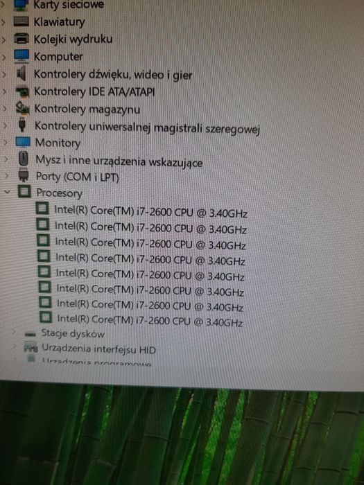 Zestaw komputer gemingowy Windows 11  nvidia RTX 3050 6 GB