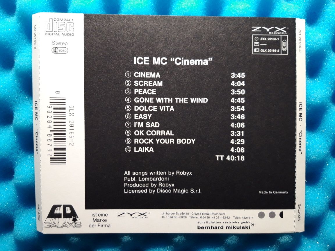 ICE MC – Cinema (CD, 1990)