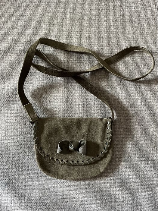 Mala a tiracolo em camurça para criança | United Colors of Benetton