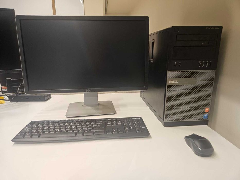 Zestaw Dell i5 / 32GB RAM / SSD+HDD / Monitor 23" + Logitech / Win10
