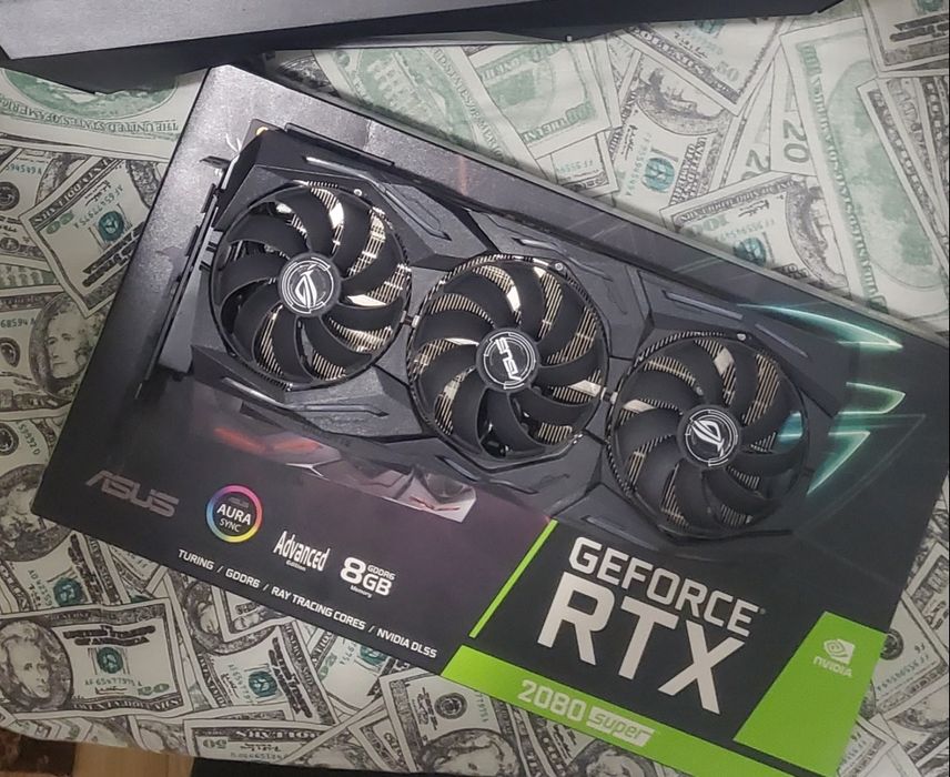 Asus RTX 2080 SUPER rog strix OC 8gb