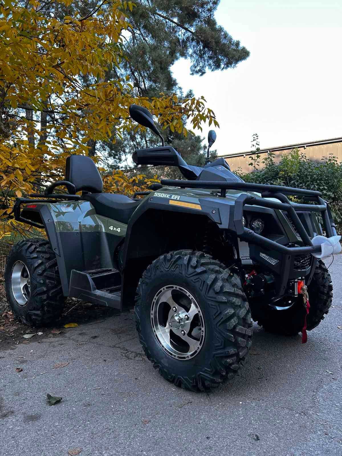 Квадроцикл HISUN 550 Dark Green