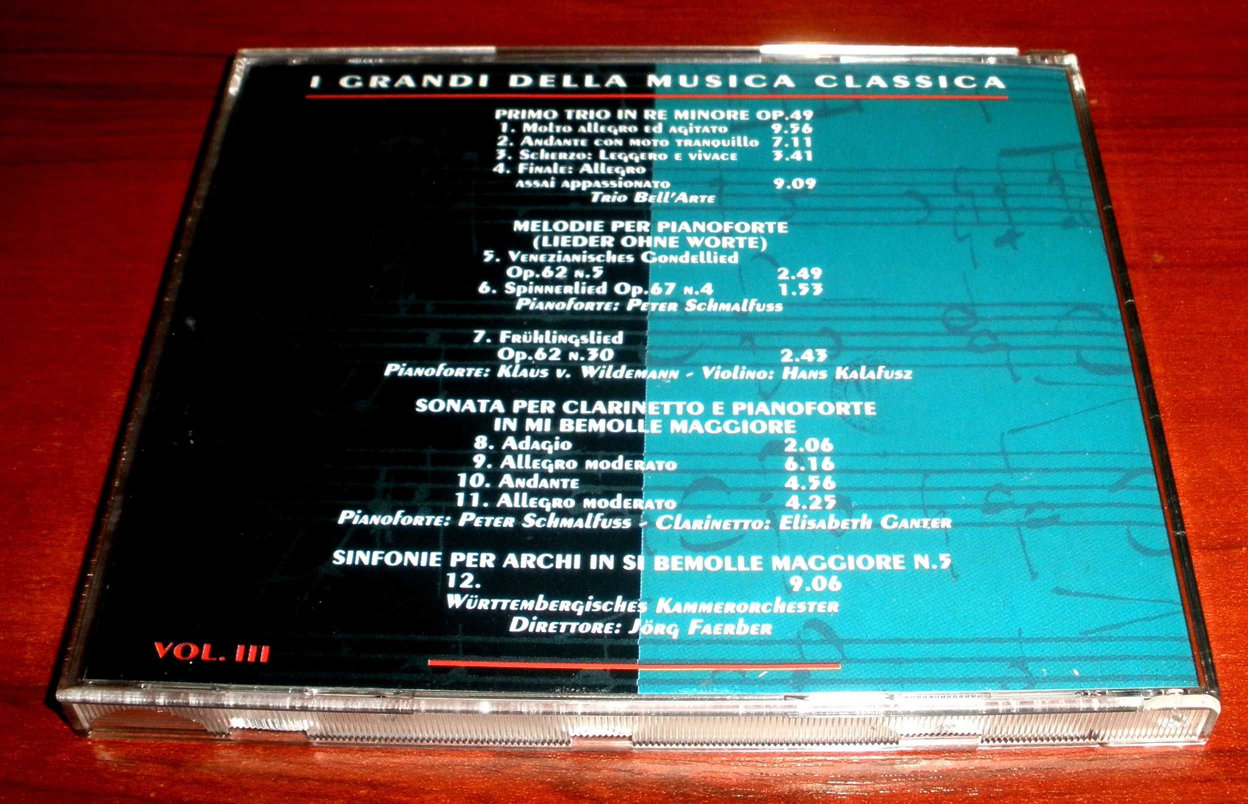 Mendellsohn płyta CD - muzyka klasyczna