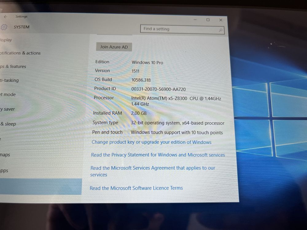 Tablet Linx 10v32 Windows 10 livre.