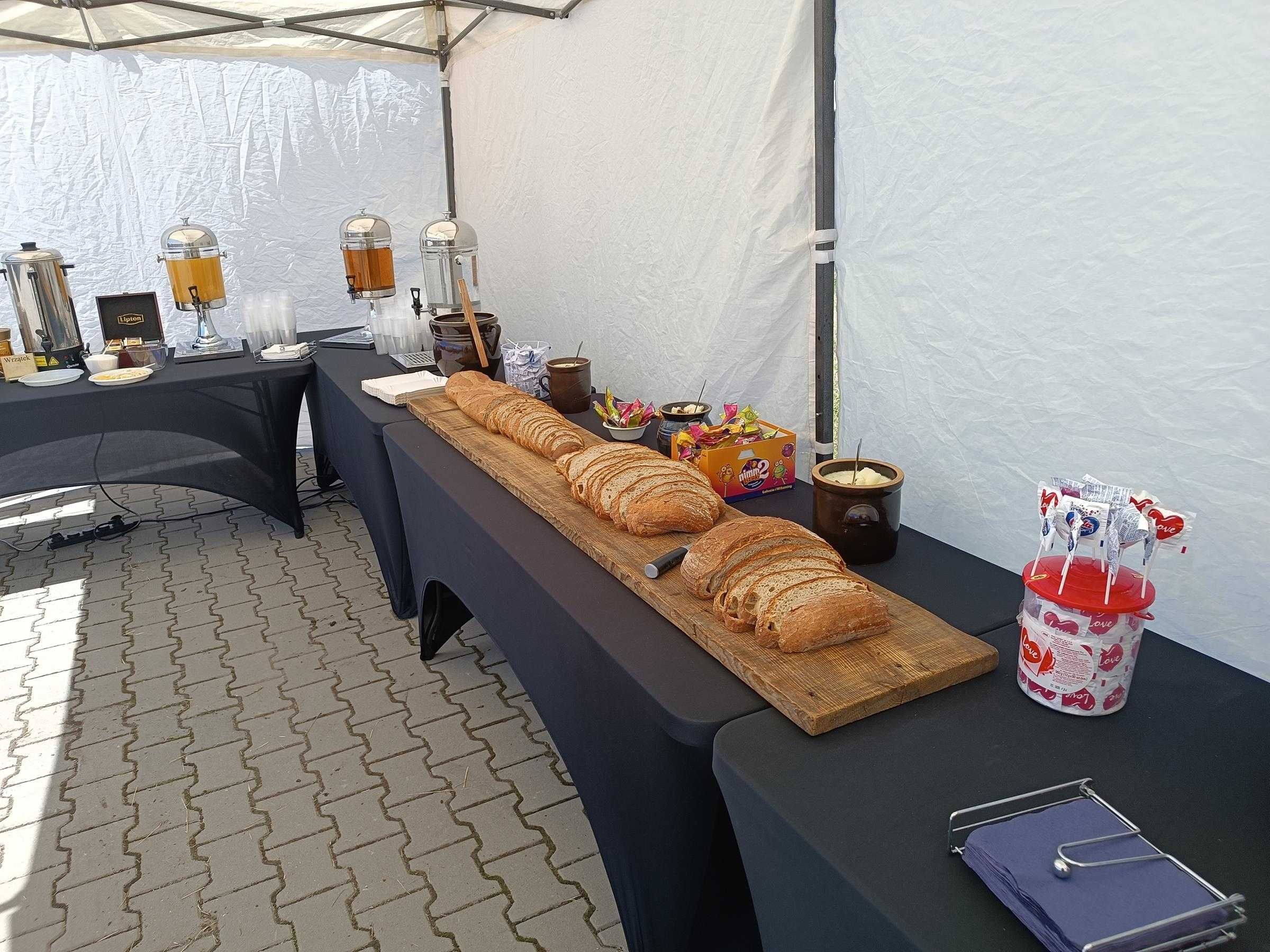 Catering Imprezy okolicznościowe pod namiotem Grill Piknik