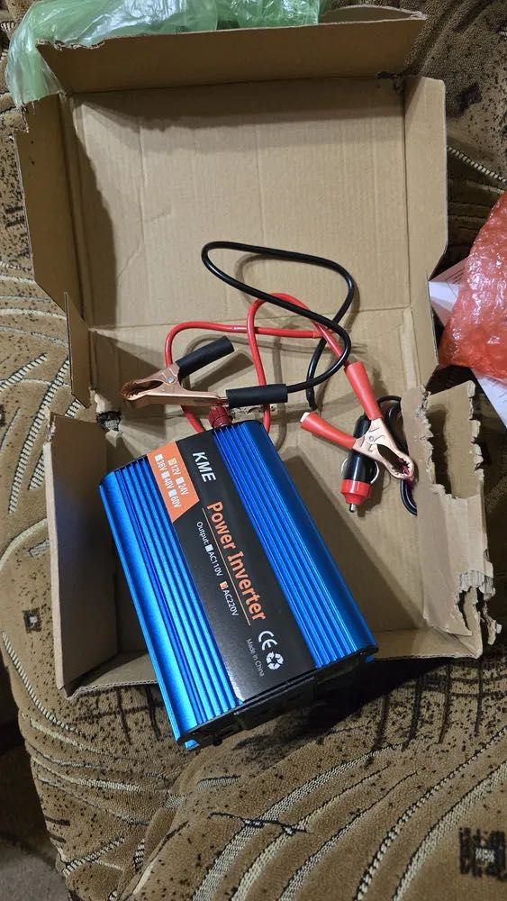 Продам інвертор перетворювач напруги KME 500 на 500W (12V-220V)