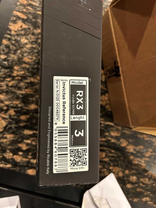 Ricable Invictus Reference interkonekt XLR 3 m.