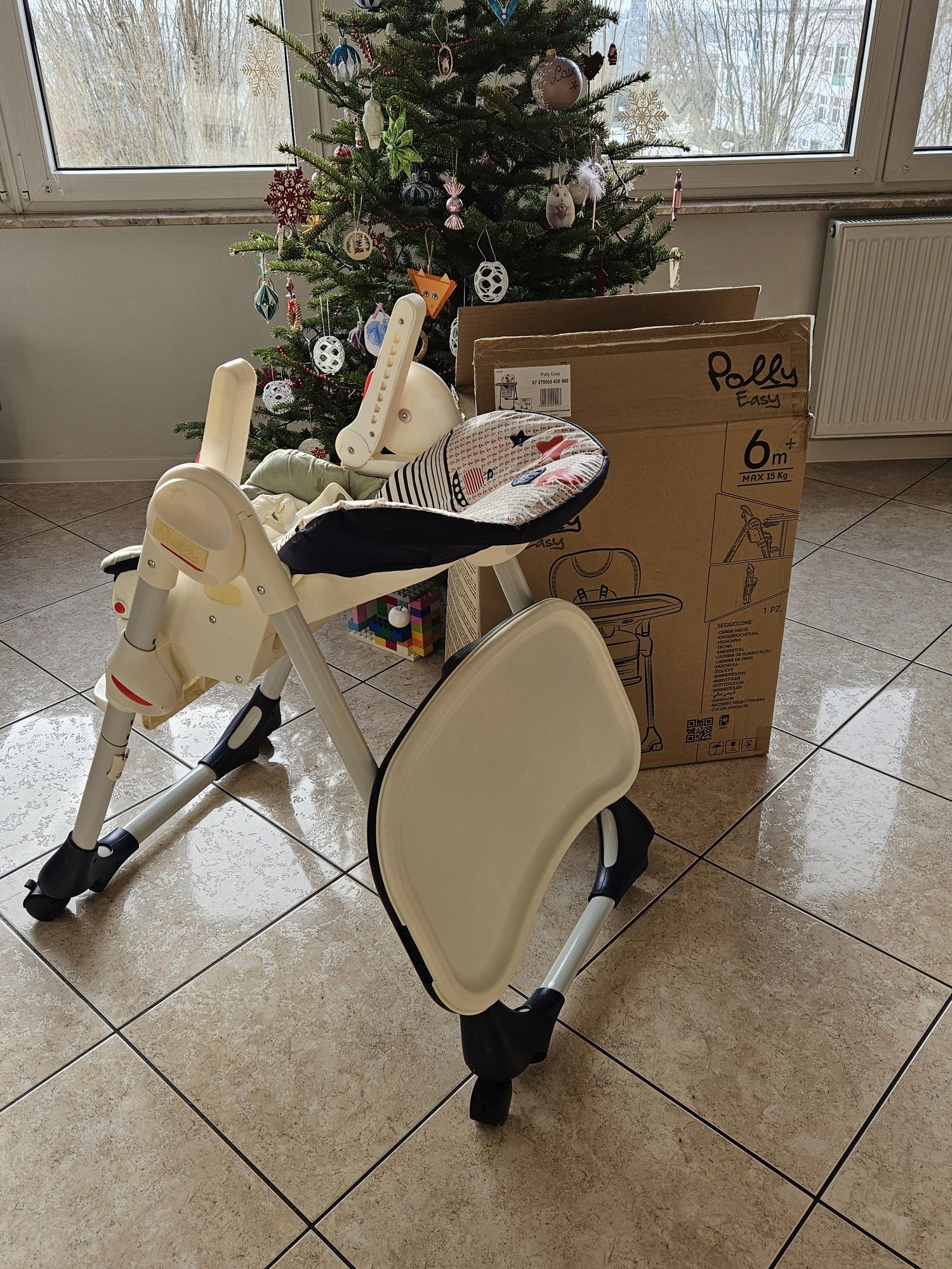 Krzesełko Dziecięce Chicco Polly Easy krzesło niemowlęce