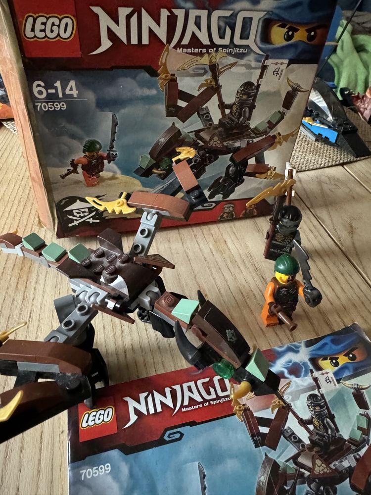 Klocki Lego Ninjago Smok Cole 70599 Kompletne