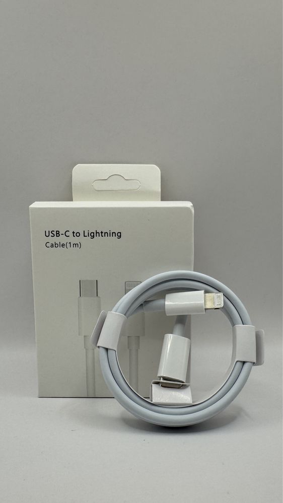Zestaw Ladowarka 20 W + Kabel Ligthning Usb-C 1 M