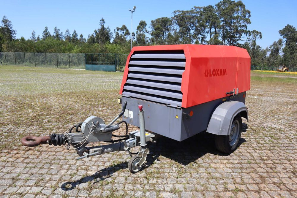 2017 Atlas Copco XATS138 Compressor de Ar Rebocável
