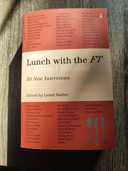 Książka Lunch with the FT a Second Helping