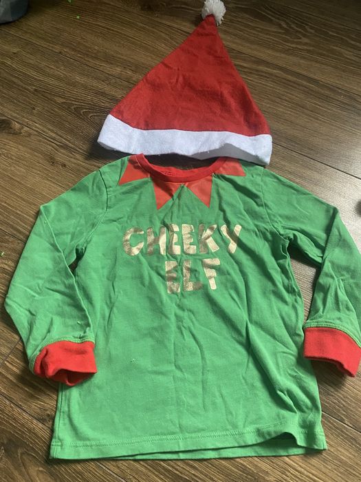 Костюм ельфа гнома Хеловін дитяче свято Новий Рік  98-104 розмір