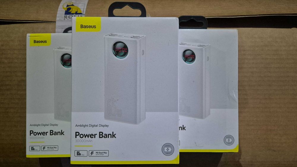 Павербанк Baseus 65w, зарядное устройство Baseus