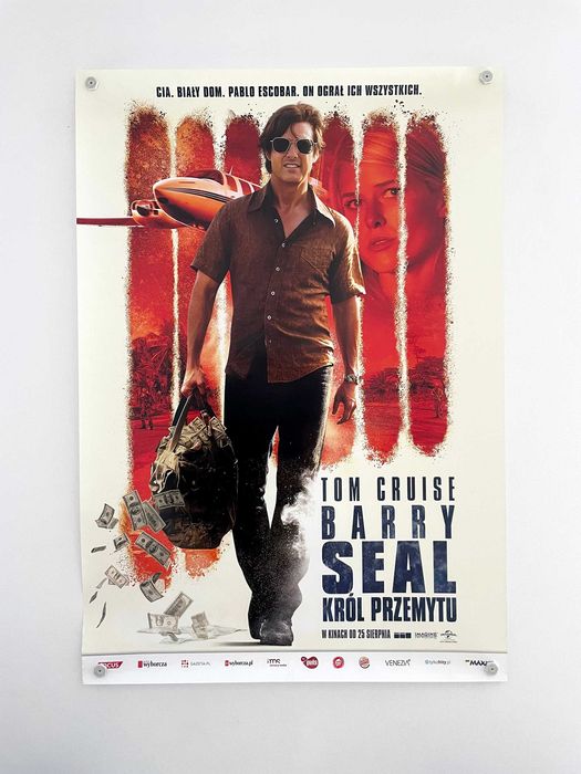 Barry Seal - Król przemytu / Plakat filmowy / Cruise