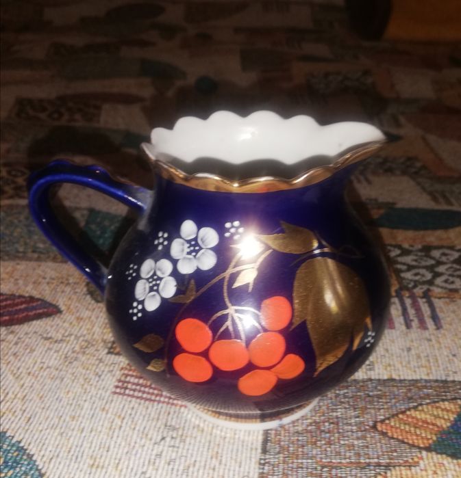 Молочник від чайного сервіз кобальт  виготовлену в радянські ча