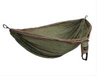 Hamak turystyczny dla 2 osób Double Nest Insect Shield Khaki/Olive Eno