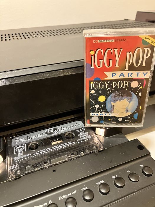 Kaseta magnetofonowa MC Iggy Pop - Party
