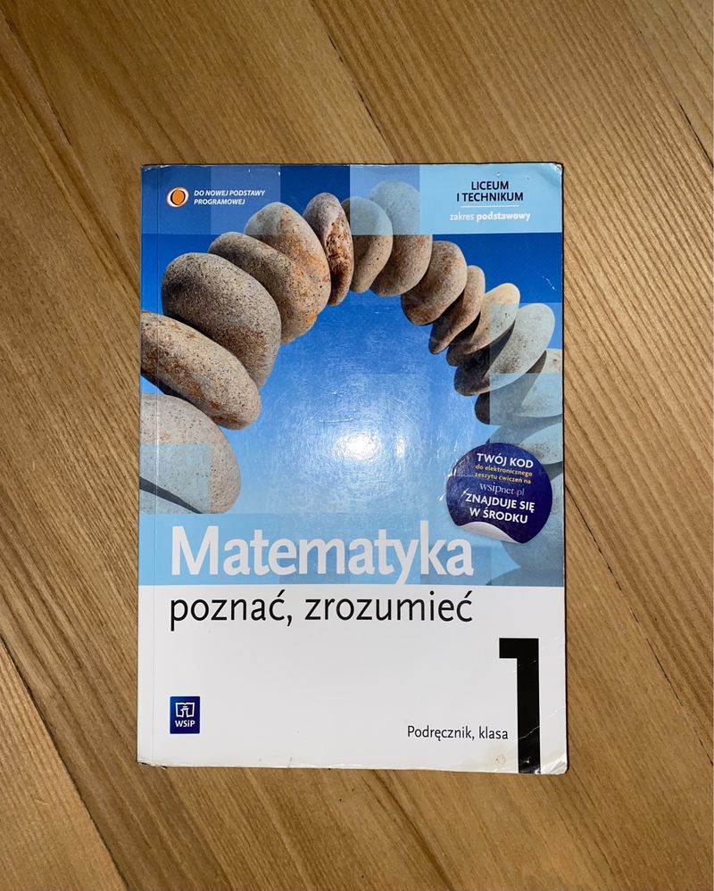 Matematyka poznać, zrozumieć 1 podrecznik, poziom podstawowy