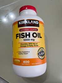 Kirkland Signature Fish Oil 1000mg - Рыбий жир 1000мг (400табл.)