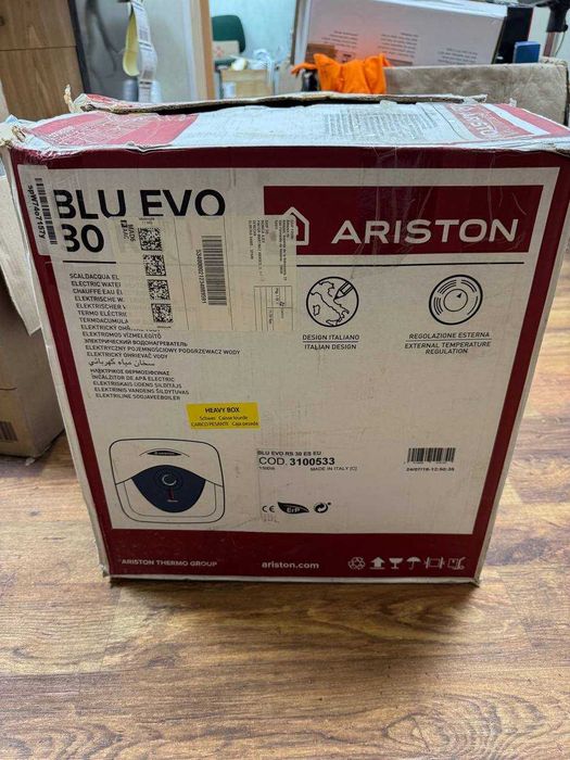 Бойлер Ariston Blu Evo 30 RS 30л електричний нагрівач води