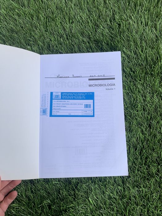 Livro “Microbiologia” Volume 1