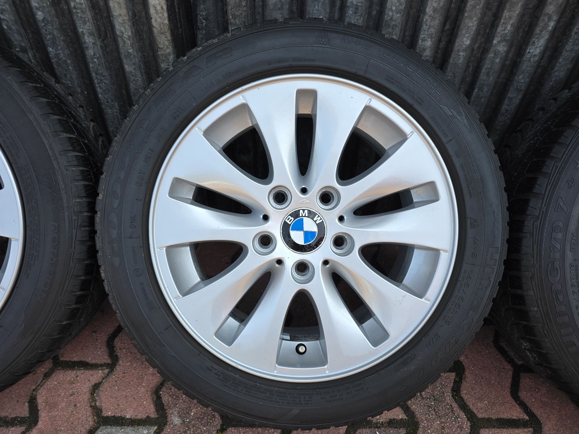 Felgi z oponami 195/55R16 BMW 3 E46 5x120 E87 E82 e81 E46 e36 F20 Z3