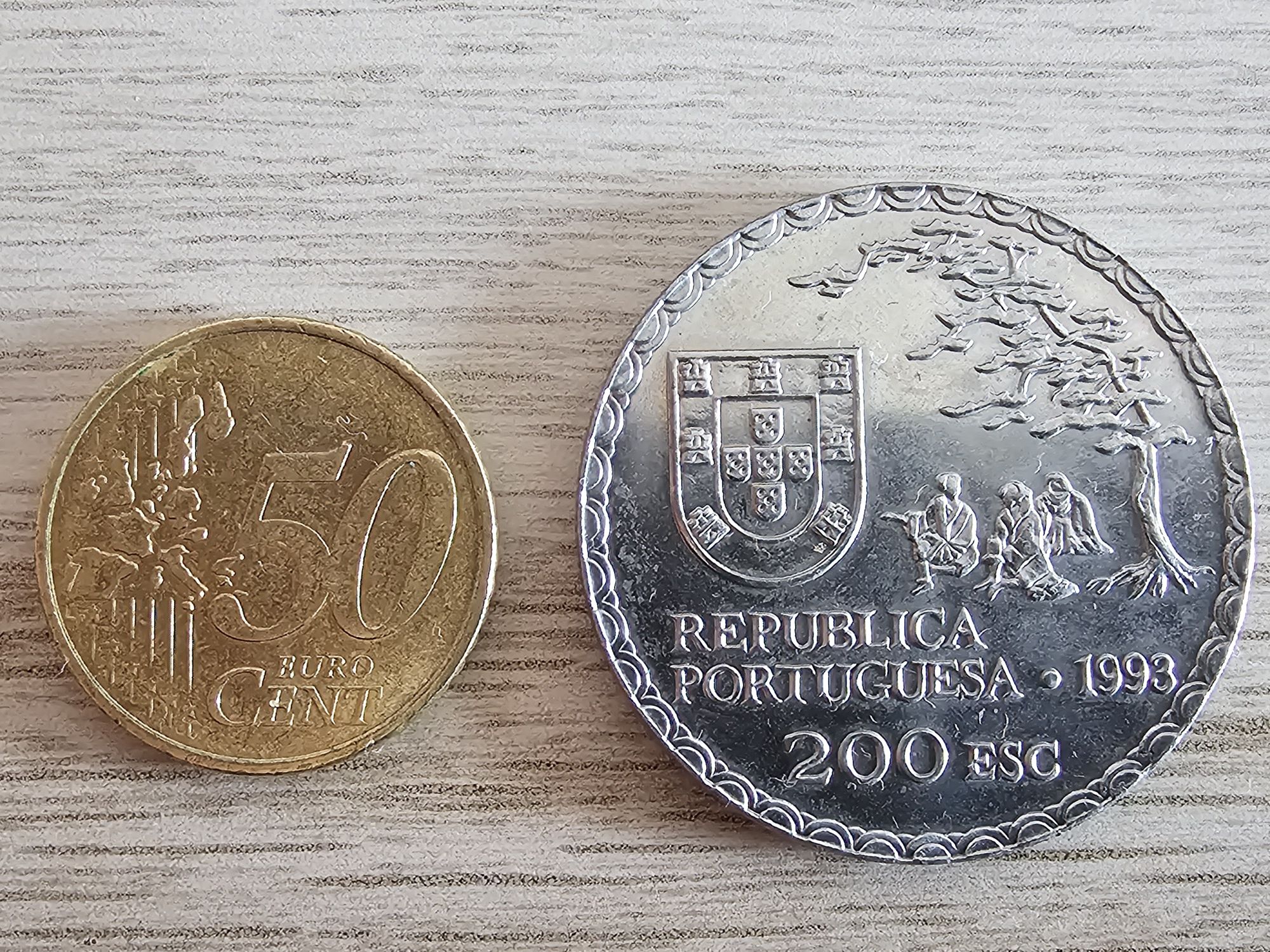 Moeda 200 escudos 1993