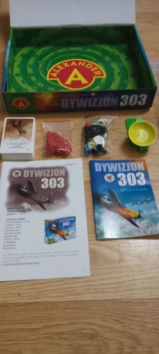 Gra planszowa ,,Dywizjon 303,, wersja Gig. NOWA