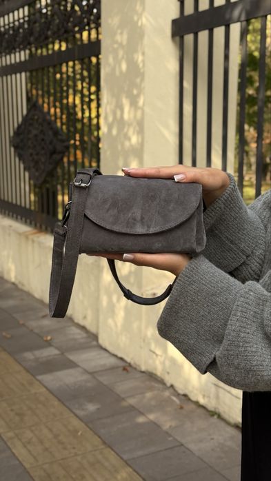 Замшева сумочка жіноча, замшева сумка