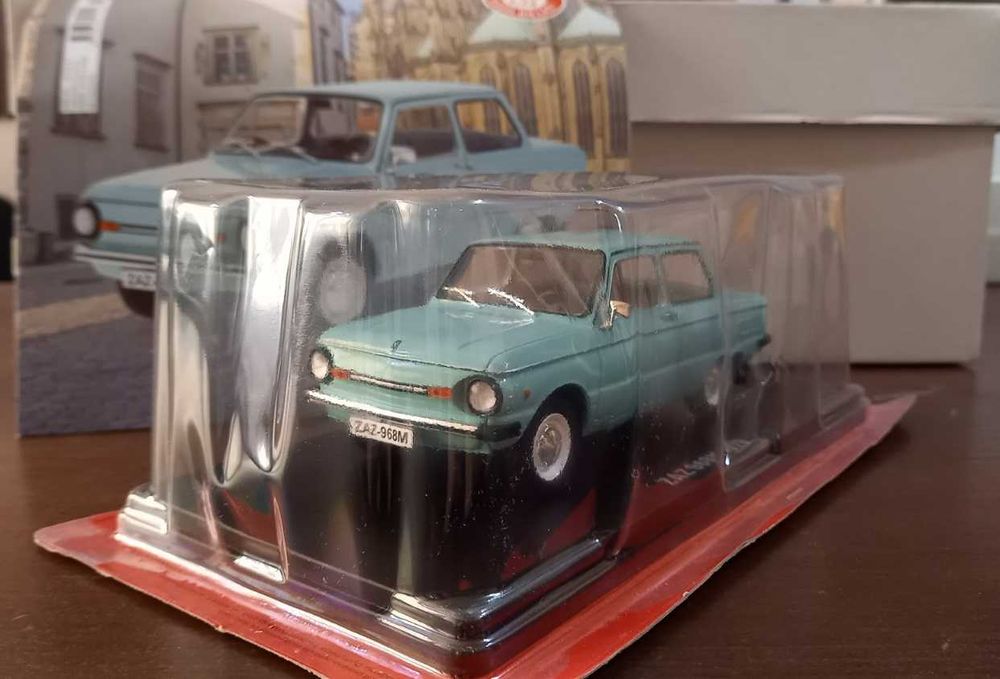 Журнал Nezapomenutelna Auta №38 с моделью(1:24) ЗАЗ-968М Запорожец
