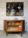 Barek biblioteczka witryna stolik pod tv w jednym prl vintage retro