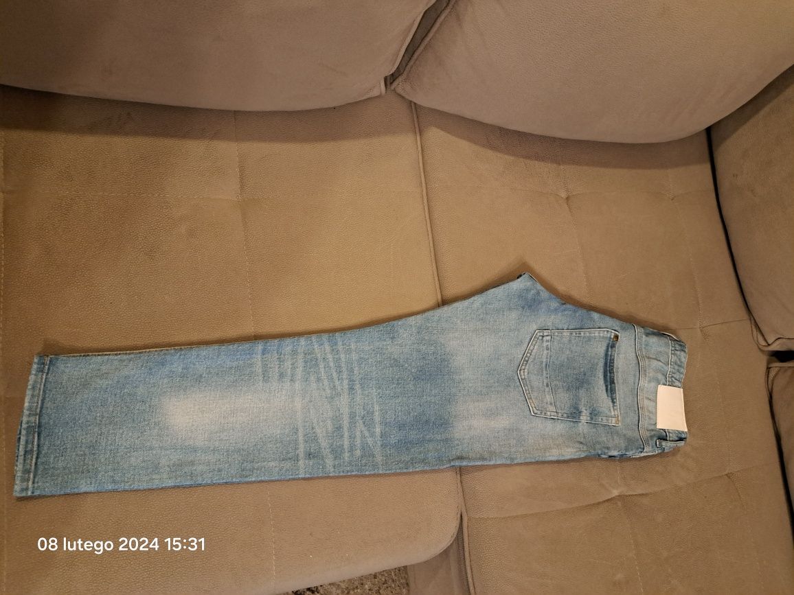 H&M Jeansy 164 Relaxed Trapered leg
