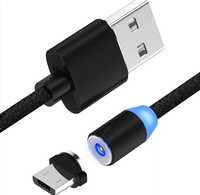 Магнітний кабель micro USB для заряджання з led підсвіткою