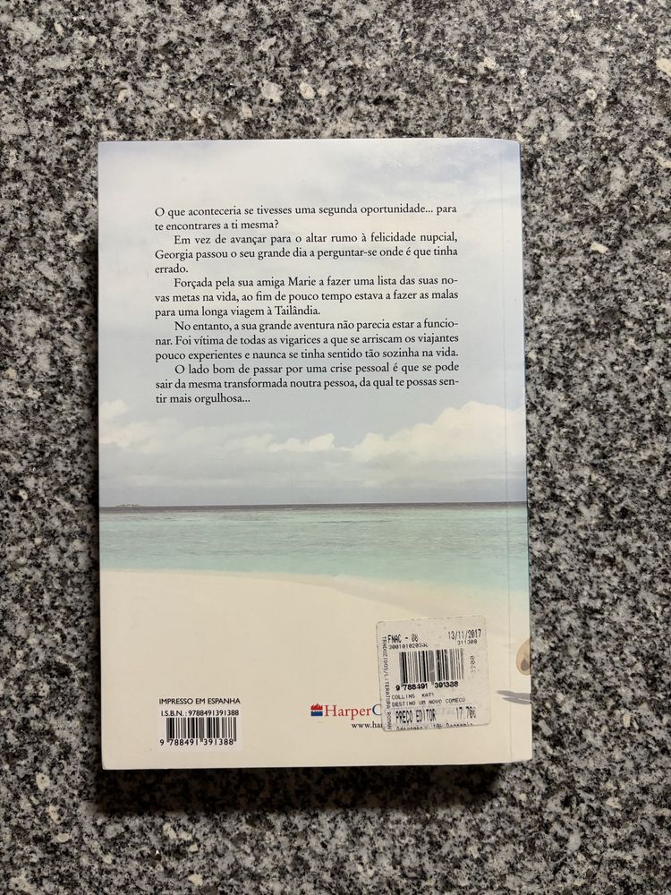 Livro Destino: um novo começo Katy Colins