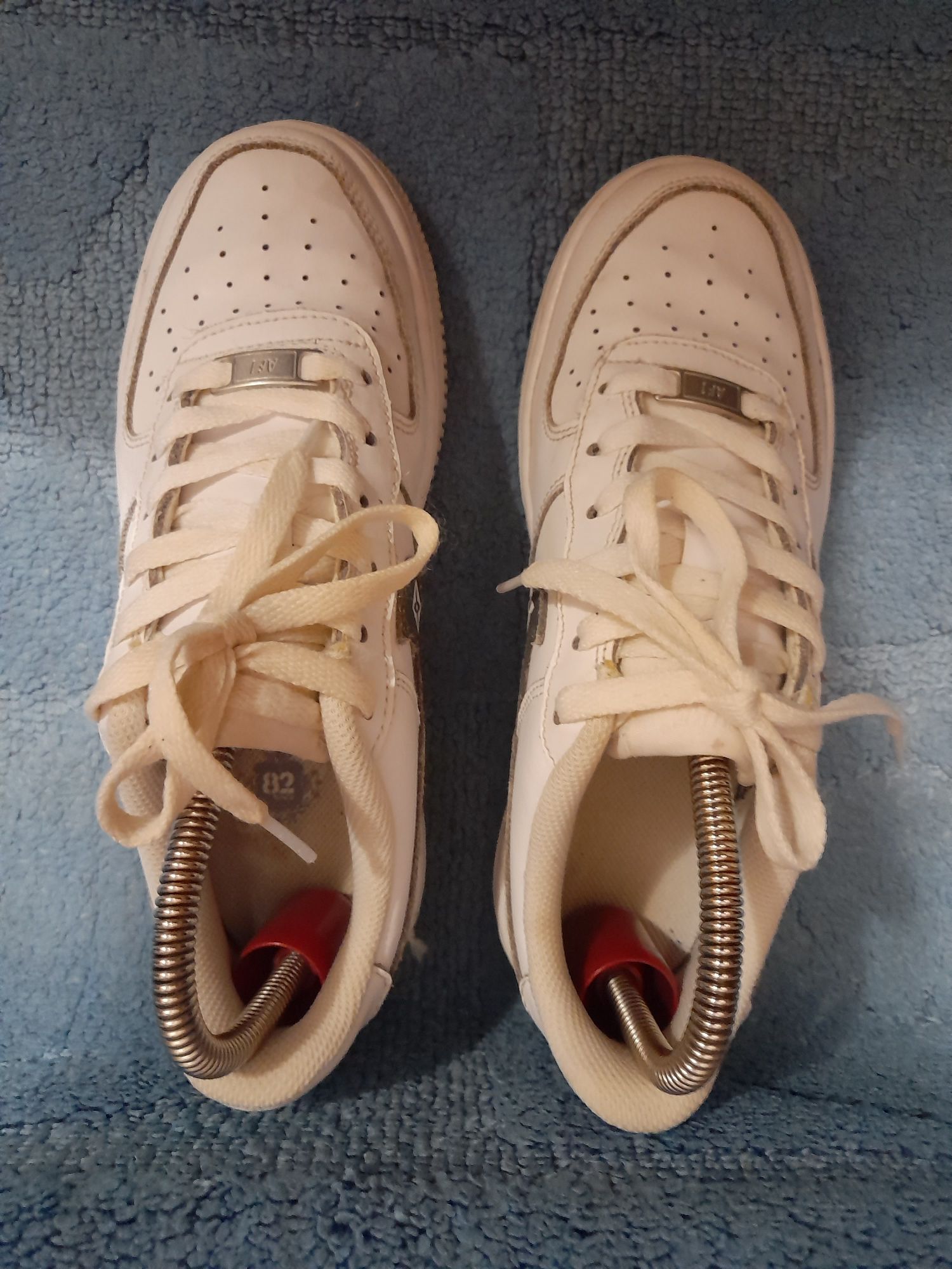 Оригинал Nike Air Force 1 женские кроссовки кожа, 38( 24 см )