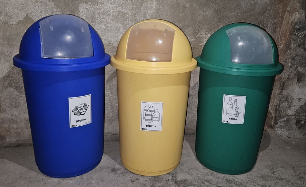 Kosze do segregacji śmieci